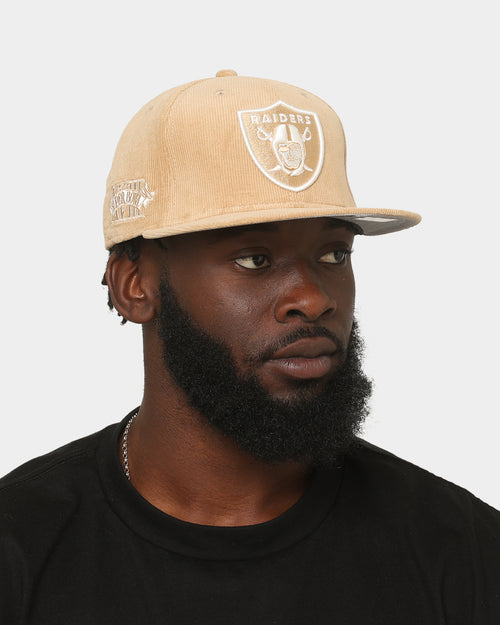 New Era Oakland Raiders 'Classic Corduroy' 59FIFTY Fitted Wheat