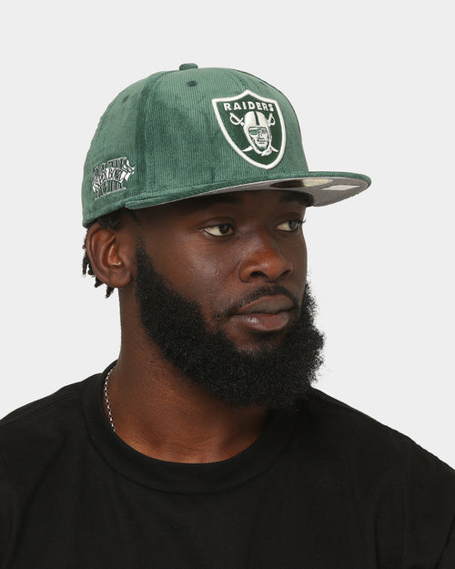 New Era Oakland Raiders 'Classic Corduroy' 59FIFTY Fitted Dark Green