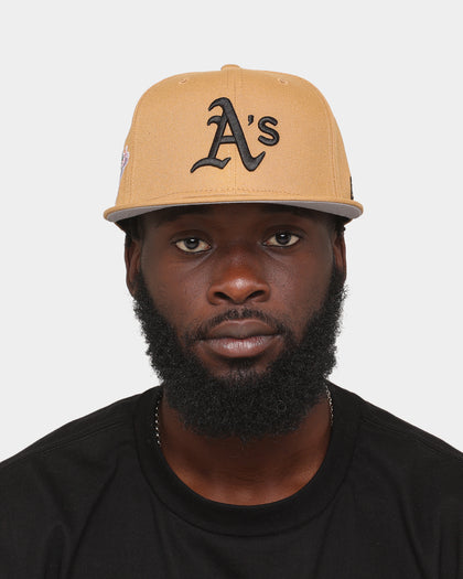 New Era Oakland Athletics 'Wheat Black World Series' 59FIFTY Fitted Wheat/Black