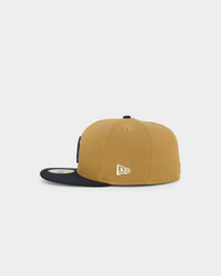 New Era New York Yankees 'Midnight Harvest 2-Tone' 59FIFTY Fitted Wheat/Navy