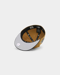 New Era New York Yankees 'Midnight Harvest 2-Tone' 59FIFTY Fitted Wheat/Navy