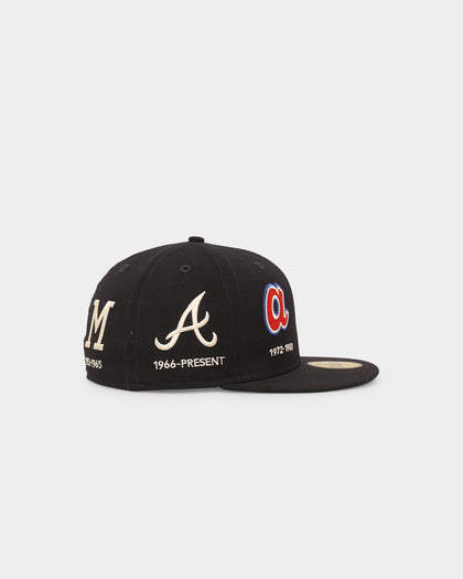 New Era Atlanta Braves 'Logo Evolution' 59FIFTY Fitted Navy