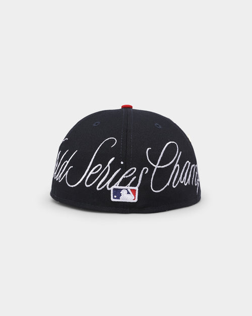 New Era Atlanta Braves 'Historic Champs' 59FIFTY Fitted Navy