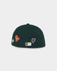 New Era Oakland Athletics 'Chain Stitch Heart' 59FIFTY Fitted Multi-Coloured