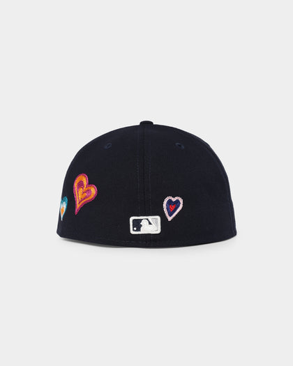 New Era New York Yankees 'Chain Stitch Heart' 59FIFTY Fitted Multi-Coloured
