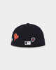 New Era New York Yankees 'Chain Stitch Heart' 59FIFTY Fitted Multi-Coloured