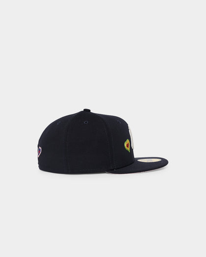 New Era New York Yankees 'Chain Stitch Heart' 59FIFTY Fitted Multi-Coloured
