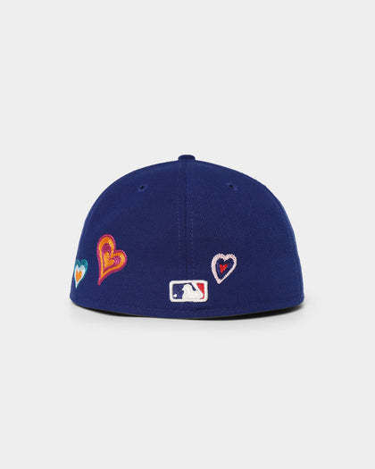 New Era Los Angeles Dodgers 'Chain Stitch Heart' 59FIFTY Fitted Multi-Coloured