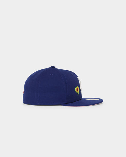 New Era Los Angeles Dodgers 'Chain Stitch Heart' 59FIFTY Fitted Multi-Coloured
