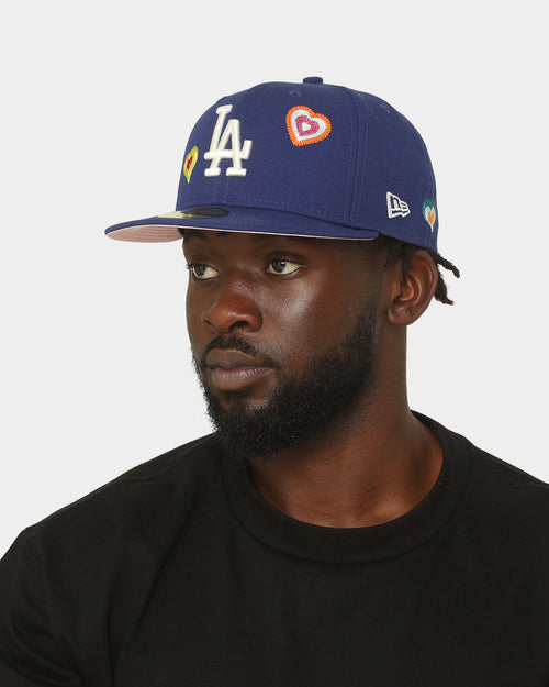 New Era Los Angeles Dodgers 'Chain Stitch Heart' 59FIFTY Fitted Multi-Coloured
