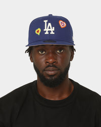 New Era Los Angeles Dodgers 'Chain Stitch Heart' 59FIFTY Fitted Multi-Coloured
