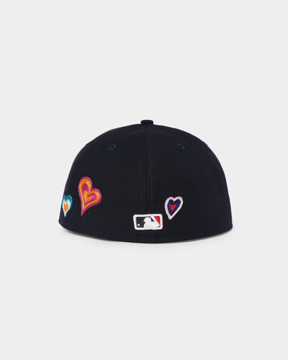 New Era Boston Red Sox 'Chain Stitch Heart' 59FIFTY Fitted Multi-Coloured