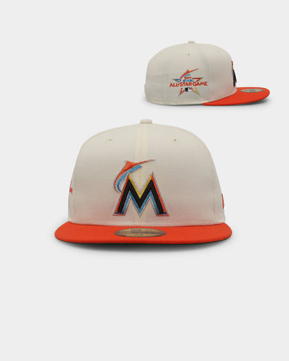 New Era Miami Marlins 'All Star Game' 59FIFTY Fitted Chrome White/Original Team Colours