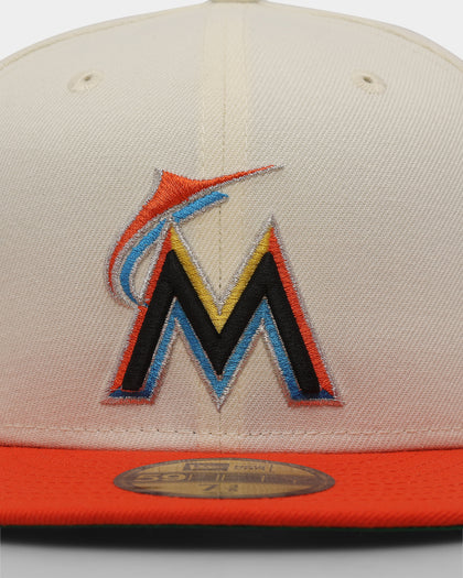 New Era Miami Marlins 'All Star Game' 59FIFTY Fitted Chrome White/Original Team Colours