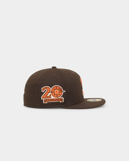 New Era Seattle Mariners 'Walnut Orange' 59FIFTY Fitted Brown/Orange