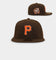 New Era Pittsburgh Pirates 'Walnut Orange' 59FIFTY Fitted Brown/Orange