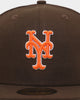 New Era New York Mets 'Walnut Orange' 59FIFTY Fitted Brown/Orange