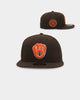 New Era Milwaukee Brewers 'Walnut Orange' 59FIFTY Fitted Brown/Orange