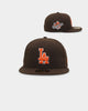 New Era Los Angeles Dodgers 'Walnut Orange' 59FIFTY Fitted Brown/Orange