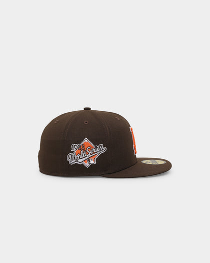New Era Los Angeles Dodgers 'Walnut Orange' 59FIFTY Fitted Brown/Orange