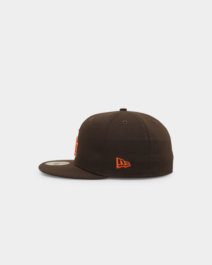 New Era Los Angeles Dodgers 'Walnut Orange' 59FIFTY Fitted Brown/Orange