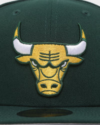 New Era Chicago Bulls 'Green And Gold' 59FIFTY Fitted Green/Gold
