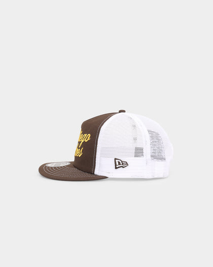 New Era San Diego Padres The Golfer Snapback Dark Brown
