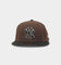 New Era New York Yankees 'Angus' 59FIFTY Fitted Dark Brown