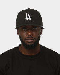 New Era Los Angeles Dodgers Old Golfer Snapback Black/White