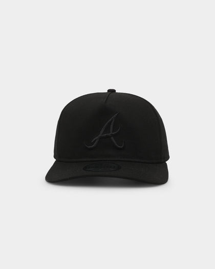 New Era Atlanta Braves Core Golfer Snapback Black/Black