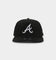New Era Atlanta Braves Core Golfer Snapback Black/White
