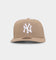 New Era New York Yankees 9FIFTY High Profile Retro Crown Snapback Tumbleweed/White