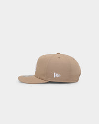 New Era Los Angeles Dodgers 9FIFTY High Profile Retro Crown Snapback Tumbleweed/White