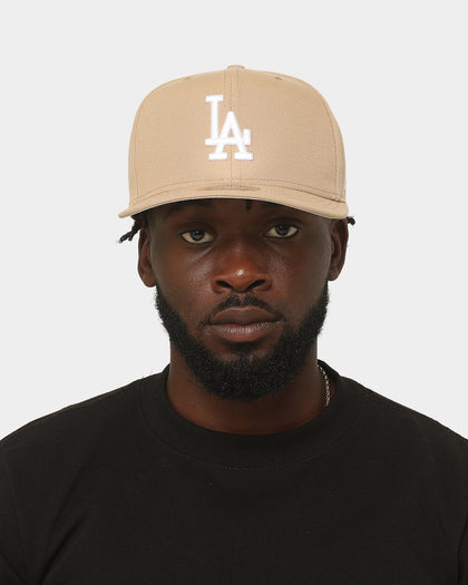 New Era Los Angeles Dodgers 9FIFTY High Profile Retro Crown Snapback Tumbleweed/White