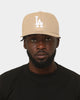 New Era Los Angeles Dodgers 9FIFTY High Profile Retro Crown Snapback Tumbleweed/White