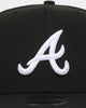 New Era Atlanta Braves 9FIFTY High Profile Retro Crown Snapback Black/White