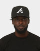 New Era Atlanta Braves 9FIFTY High Profile Retro Crown Snapback Black/White