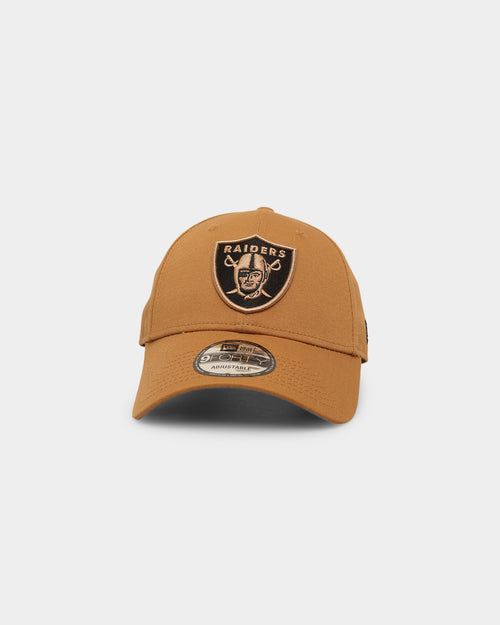 New Era Las Vegas Raiders Core 9FORTY Casual Strapback Wheat/Black