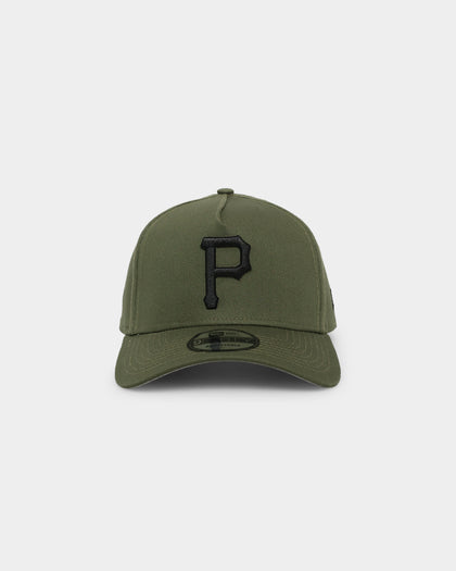 New Era Pittsburg Pirates 'Olive/Grey Undervisor' 9FORTY A-Frame Snapback Olive/Black