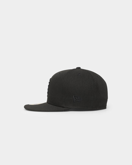New Era San Francisco Giants 'Black On Black' 59FIFTY Fitted Black/Black