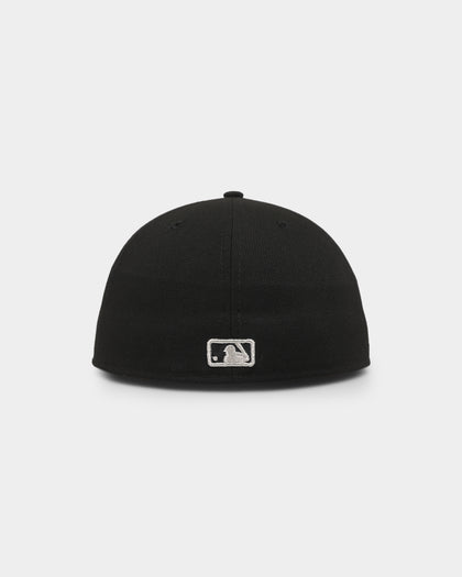 New Era Los Angeles Dodgers 'Metal Badge' 59FIFTY Fitted Black/Silver