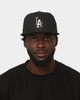 New Era Los Angeles Dodgers 'Metal Badge' 59FIFTY Fitted Black/Silver
