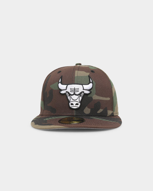 New Era Chicago Bulls 'Core Camo' 59FIFTY Fitted Camo/White