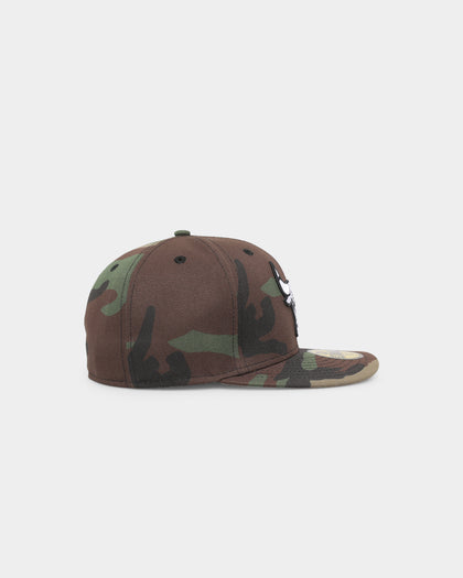 New Era Chicago Bulls 'Core Camo' 59FIFTY Fitted Camo/White