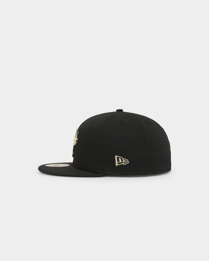 New Era Chicago Bulls 'Black Gold' 59FIFTY Fitted Black/Gold Metallic
