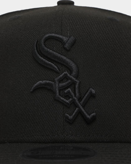 New Era Chicago White Sox 9FIFTY High Profile Retro Crown Snapback Black/Black