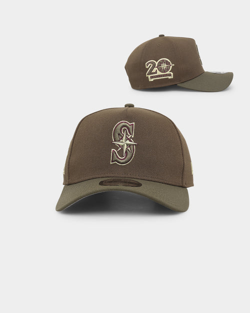 New Era Seattle Mariners 'Mixed Olives' World Series 9FORTY A-Frame Snapback Mixed Olives