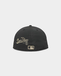 New Era San Diego Padres 'Black Gold Multi Prolight' World Series 59FIFTY Fitted Black/Gold