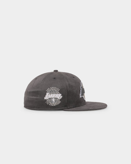 New Era Los Angeles Lakers 'Suedes Of Grey' 59FIFTY Fitted Grey