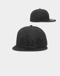 New Era Los Angeles Dodgers 'Triple Black Multi Logo Prolight' World Series 59FIFTY Fitted Black/Black